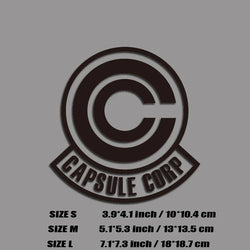 CAPSULE CORP DECAL,bulma logo,anime cartoon decal,high quality sticker for cars trucks !For a Unique look! (ONLINE ORDER ONLY)