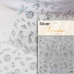 Swallow Bird Insect Animal Phoenix Peacock Dove 3D Self Adhesive Nail Art Stickers Chinese Ancient Poetry Manicure 5D DIY Decals (ONLINE ORDER ONLY)