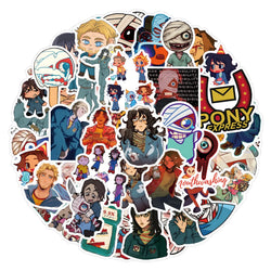 Mouthwashing Horror Game Cartoon Graffiti Stickers Decals for Fridge Laptop Phone Guitar Car Bike (Online Order Only)