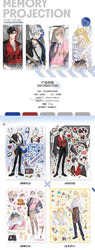 1Pc Cute Anime Man Sticker Cartoon Cool Character Deco Scrapbook DIY Material Decoration Stationery Stickers (Online Order Only)