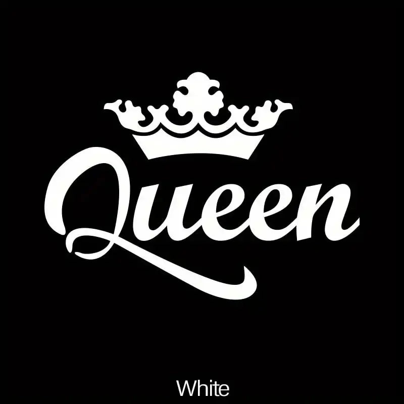 CROWN QUEEN Car Stickers, Fashion Waterproof Vinyl Decal Auto Sticker Car Styling Decoration Accessories (ONLINE ORDER ONLY)