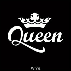 CROWN QUEEN Car Stickers, Fashion Waterproof Vinyl Decal Auto Sticker Car Styling Decoration Accessories (ONLINE ORDER ONLY)
