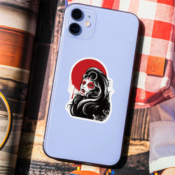 10/30/50PCS Red And Black Gothic Graffiti Waterproof Sticker Creative Trend Decoration Demon Terror Series Decal HelmetWholesale (ONLINE ORDER ONLY)