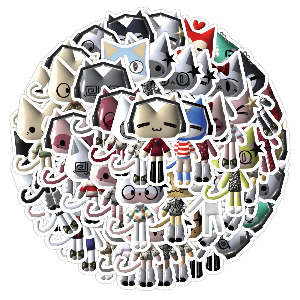 Cute Inoue Toro Anime Stickers for Luggage, Guitar, Fridge, Laptop - 10/30/52PCS (Online Order Only)