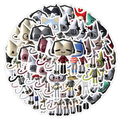 Cute Inoue Toro Anime Stickers for Luggage, Guitar, Fridge, Laptop - 10/30/52PCS (Online Order Only)