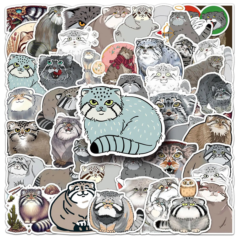 Cute Animal Cartoon Stickers for Scrapbook, Laptop, Guitar, Car, Bike, Skateboard - 10/30/50PCS (Online Order Only)