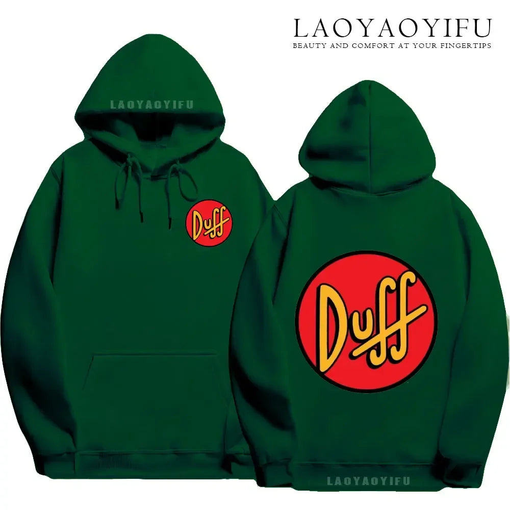 Simpsons Hoodie - Duff Beer Logo (ONLINE ORDER ONLY)