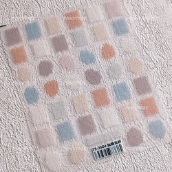 Retro White Lace Fabric Piece Bowknot English Letter Decorative Border Irregular Cloth Block Adhesive Nail Art Stickers Decals (ONLINE ORDER ONLY)