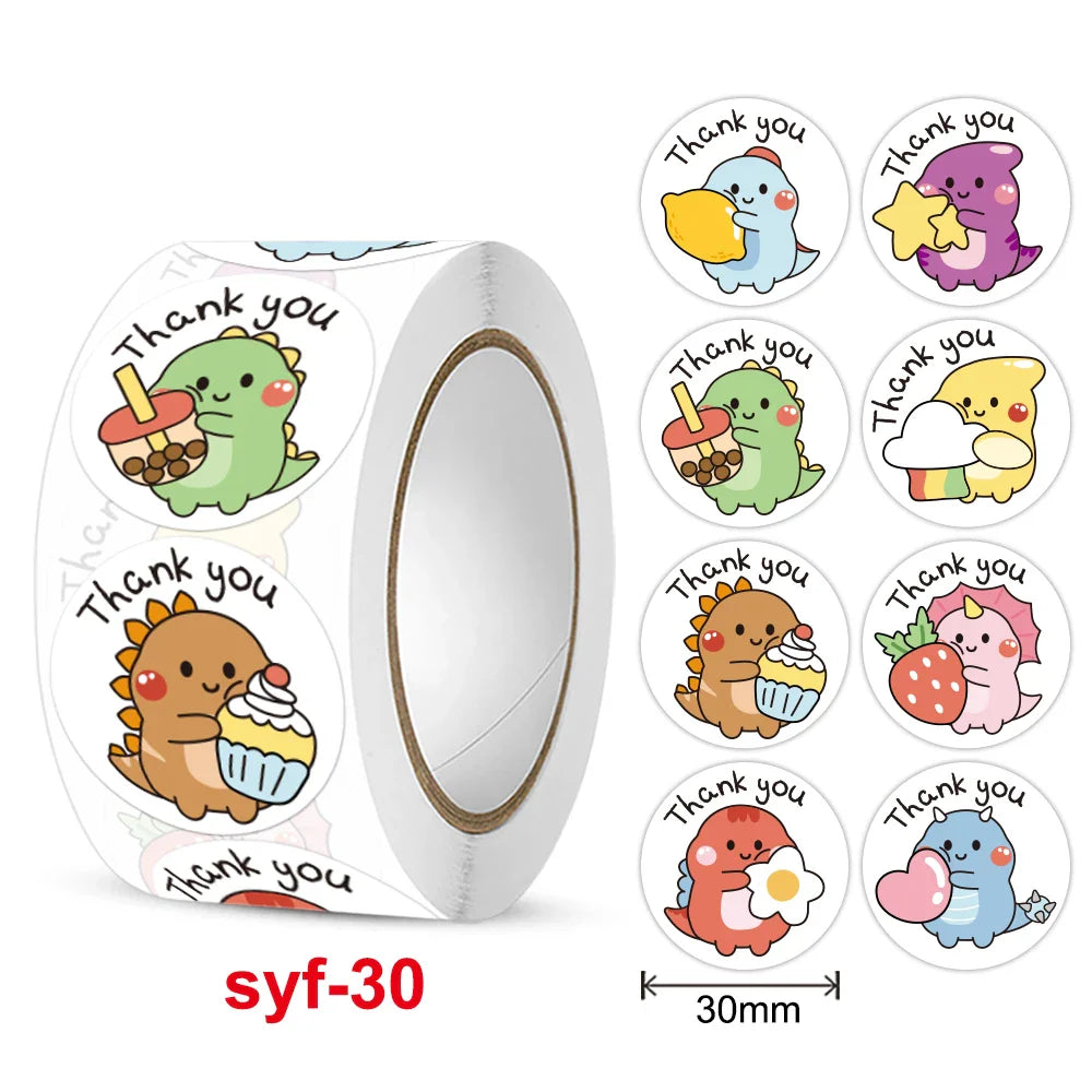 New  Sticker  Dog Cat Kids Reward Sticker Yellow Labels Happy Animal dog   Sticker Kids Toys School Teacher Student Stationery (Online Order Only)