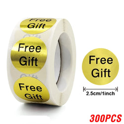 100-500pcs Free Gift Letters Labels Sticker Stationary Supplies Pink Thank You Sticker For Small Business Package Card 1 Inch (ONLINE ORDER ONLY)