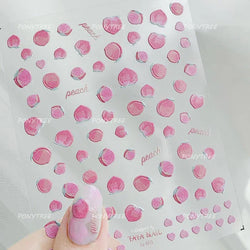 Carambola Grape Honey Peach Cherry Pineapple Pineapple Orange Apple Lemon Bromeliad Fruit Jelly Nail Art Sticker Manicure Decals (ONLINE ORDER ONLY)