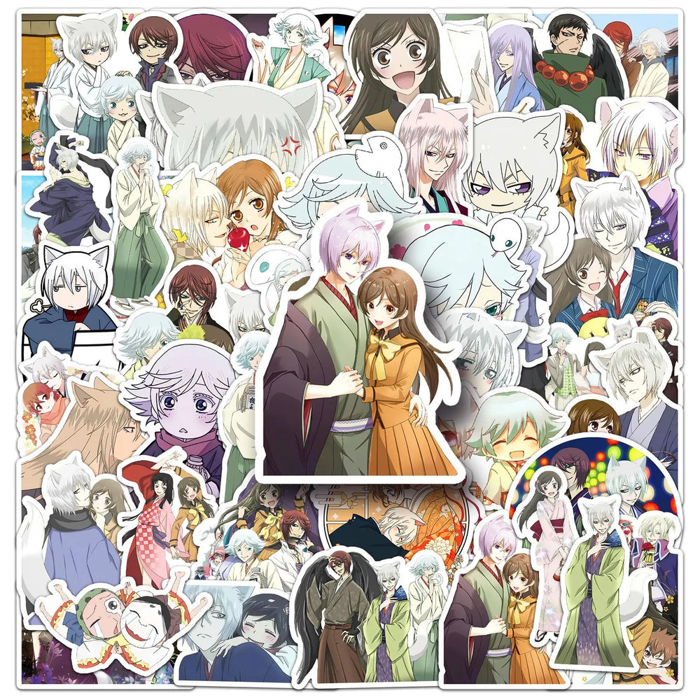 10/30/50PCS Kamisama Love Stickers Japan Anime Decals DIY Scrapbook Luggage Laptop Phone Guitar Car Bike Waterproof Cartoon Toy (ONLINE ORDER ONLY)