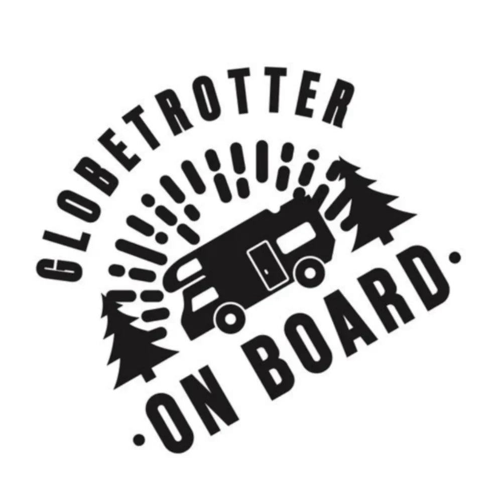 Board Car Sticker Van Camper Caravan Truck Taxi Camping Rv Cargo Motorhome Vinyl Decor Decal Accessories (Online Order Only)