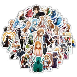 Sword Cartoon Stickers Pack for Laptop, Phone, Car, and More (Online Order Only)