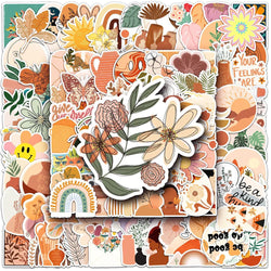 Bohemian Art Graffiti Stickers for Laptop, Guitar, Phone, Skateboard, Luggage - 10/30/50/100pcs (Online Order Only)