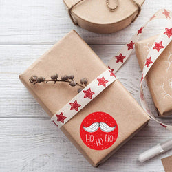 100-500pcs Christmas Sticker Red Christmas Decoration for Home Candy Bag Sealing Stickers Xmas Gifts Box Seal Labels Kerst (ONLINE ORDER ONLY)