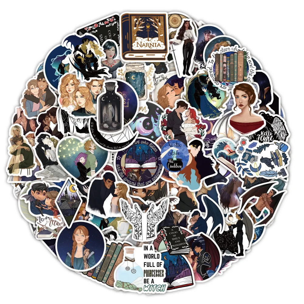 10/30/50/100pcs Acotar Merchandise Graffiti Sticker Pacs (Online Order Only)