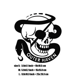 “outer haven” stickers,High Quality And Durable Automobiles Exterior Accessories Self-adhesive Decals (ONLINE ORDER ONLY)
