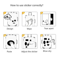 New500PCS Japanese Classic Anime Hatsune Miku Roll Sticker Handbill Material Cute High Appearance Level Envelope Sealing Sticker (ONLINE ORDER ONLY)
