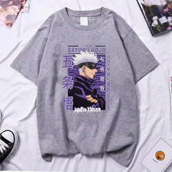 Gojo Satoru T-shirt High Quality Y2k Anime Tee (ONLINE ORDER ONLY)