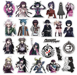10/30/50PCS  INS Style Animation Danganronpa Personalized Graffiti Waterproof Sticker Refrigerator Luggage Water Cup Skateboard (Online Order Only)