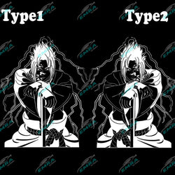 Anime Sticker Guardian For Car Stickers External Accessories Computer Window Decoration Side Door Hood Die Cuttin Vinyl Decals (ONLINE ORDER ONLY)