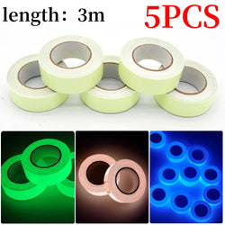 3M Luminous Fluorescent Night Self-adhesive Glow In The Dark Sticker Tape Safety Security Home Decoration Warning Adhesive Tape (ONLINE ORDER ONLY)