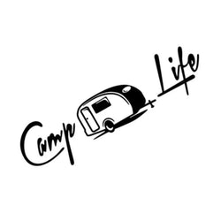 Creative Camper Life Rv Truck Car Body Sticker Motorhome Caravan Van Travel Decor Decal Accessories Car Sticker (ONLINE ORDER ONLY)