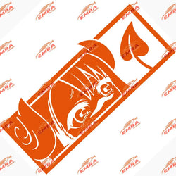 Anime Sticker For Car Stickers Die Cutting PVC Vinyl Decal Demon Girl Window Bumper Decoration External Accessories (ONLINE ORDER ONLY)