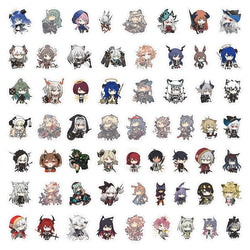10/30/60PCS Arknights Stickers Cute Cartoon Sticker ACGN Game Graffiti Decals Laptop Phone Guitar Car Bike Skatebaord Kids Toys (ONLINE ORDER ONLY)