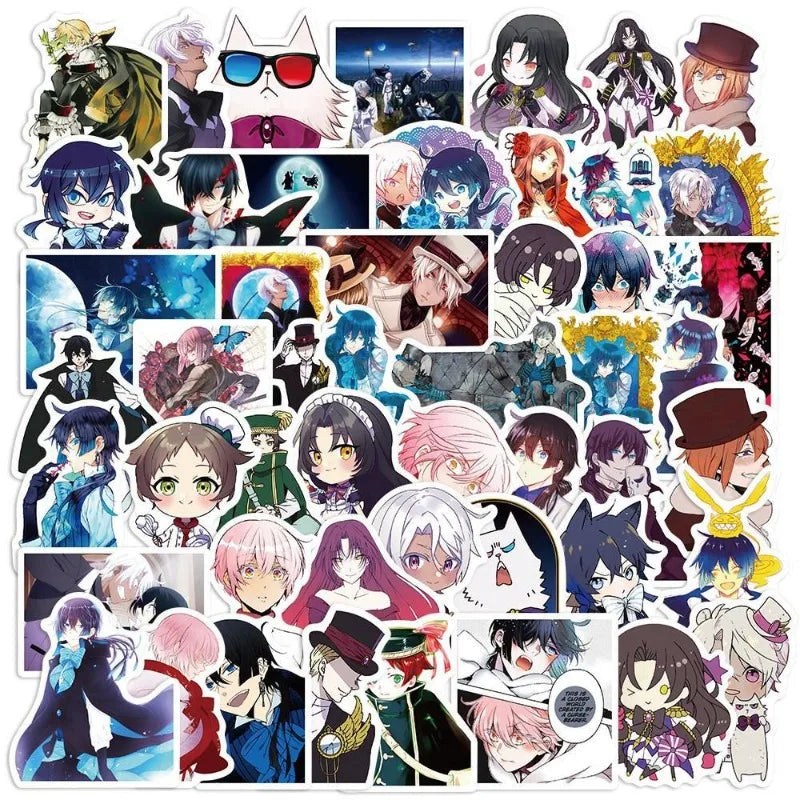 Vanitas Anime Stickers Pack for Laptop, Phone, Car, Scooter, and More (Online Order Only)