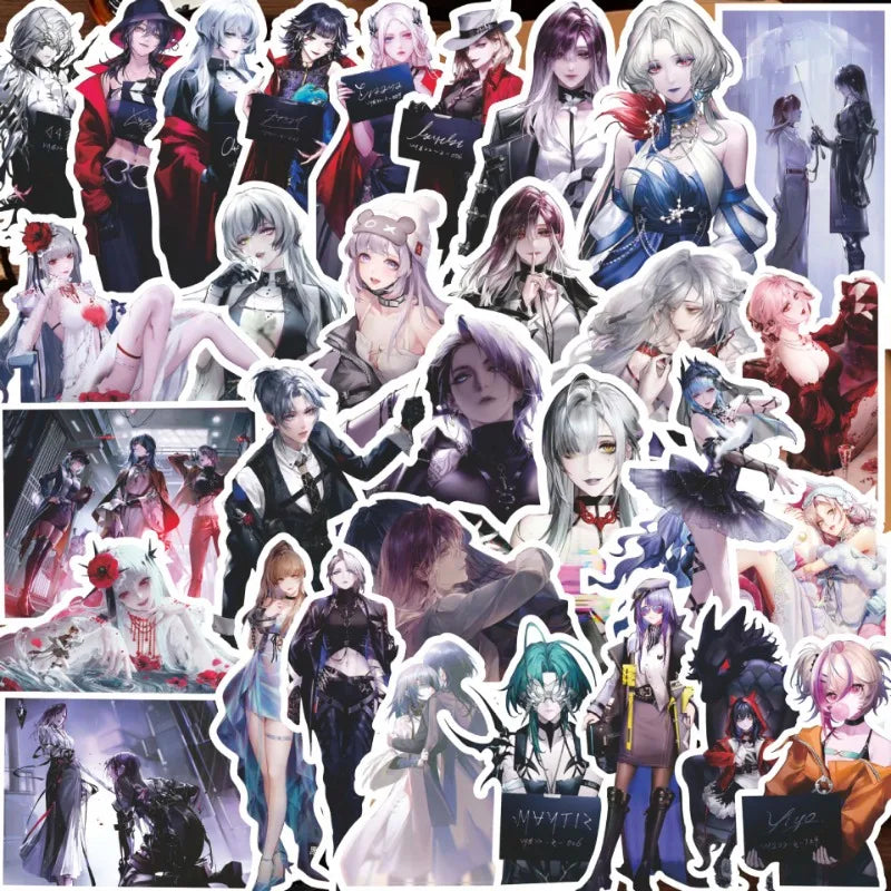 50pcs Path To Nowhere Decorative Stickers for Laptop, Phone, Car, Scooter, Suitcase, Water Bottle (Online Order Only)