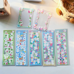 Ins Cute Bear Animals Stickers for Scrapbooking Journal Diary Album Making DIY Arts Crafts Korean Stationery Sticker (ONLINE ORDER ONLY)