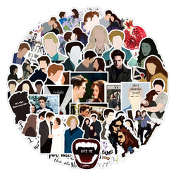 Twilight Movie Stickers Pack for Luggage, Notebooks, Car, Wall, Bike, Motorcycle (Online Order Only)