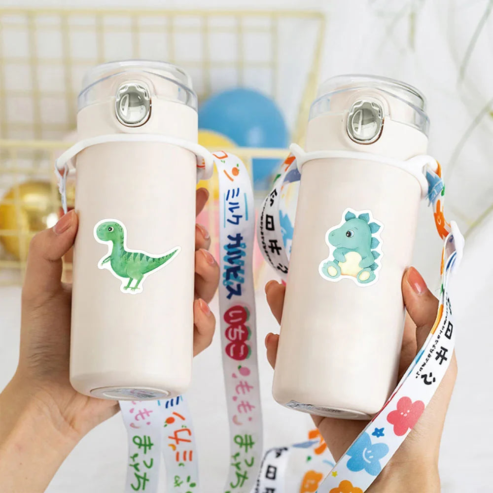 100-500pcs Animals Dinosaur Stickers Reward Stickers for School Reward Students Teachers Cute Decoration Gift Box Sticker Label (Online Order Only)