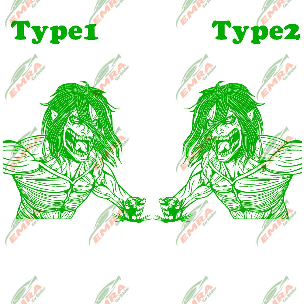Anime Sticker Side Hood Window Decoration External Accessories Stickers For Car Competition Style Die Cutting Vinyl Decals (ONLINE ORDER ONLY)