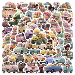 Cartoon Stickers for Phone Laptop Luggage Skateboard - 10/30/50PCS (Online Order Only)