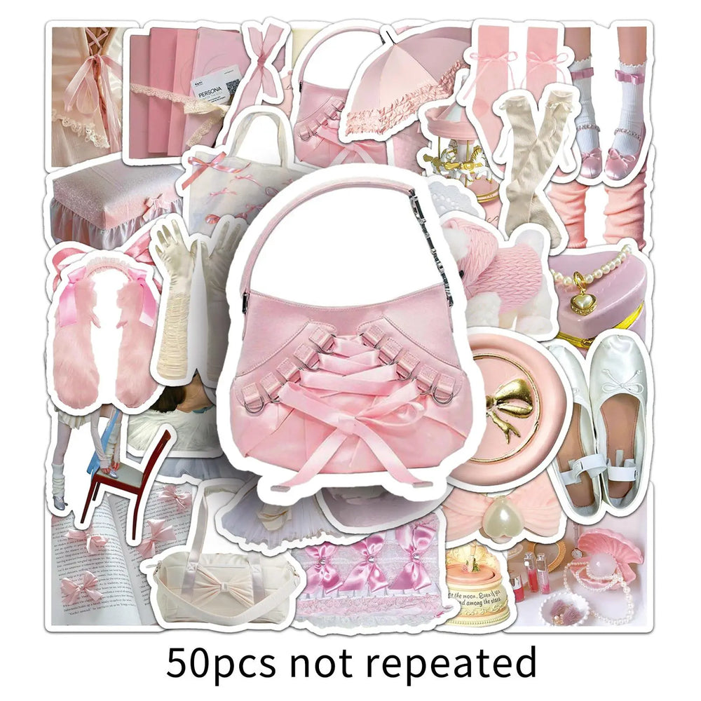 Ballet Cartoon Stickers for Kids - Phone, Laptop, Luggage, Skateboard Decals (10/30/50PCS) (Online Order Only)