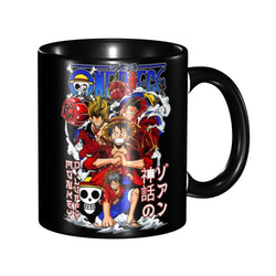 Kid's Luffy One Piece Mug: Cartoon Anime Water Cup Gift (ONLINE ORDER ONLY)