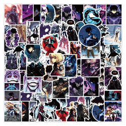 10/30/50PCS Solo Leveling Stickers Animation Graffiti Sticker Laptop Phone Guitar Car Bike Skateboard Decoration Cartoon Decals (ONLINE ORDER ONLY)