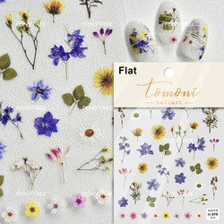Tulips Flower Letter Bowknot Butterfly Irregular Lines Pearl Tender 5D Adhesive Nail Art Stickers Manicure Decals Stick on Nail (ONLINE ORDER ONLY)