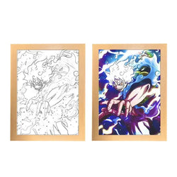 One Piece Photo Frame Night Light Luffy Zoro Christmas Gift (ONLINE ORDER ONLY)