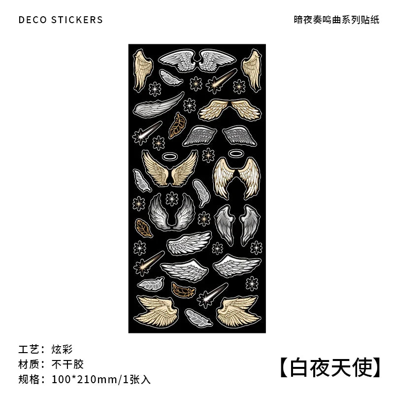 Korea Ins Sweet Love Chain Dialog Decorative Stickers Hand Account Idol Card DIY Material Sticker Personalized Kawaii Stationery (ONLINE ORDER ONLY)