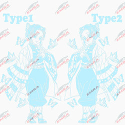 Anime Stickers Ghost Squad Girl For Car Sticker Decoration Door Hood Die Cutting Cartoon External Accessories Vinyl Decals (ONLINE ORDER ONLY)