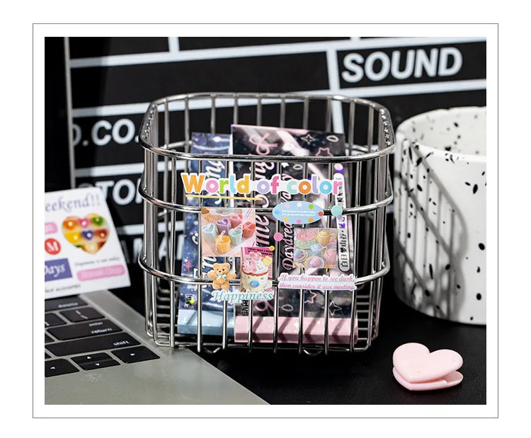 30piece/book Korean Ins Daydream Valley Series Cut Film Sticker Journal Phone Case DIY Scrapbooking Kawaii Decoration Stickers (ONLINE ORDER ONLY)
