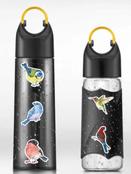 50pcs Cute Colorful Birds Animal Sticker Waterproof Graffiti For Phone Water Bottle Laptop Bicycle Car Decals Kids Toy (ONLINE ORDER ONLY)