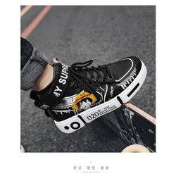 One Piece Luffy High Top Shoes Zoro Anime Sneakers (ONLINE ORDER ONLY)