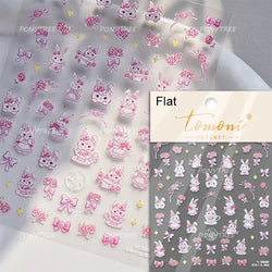 Retro Candlestick Holder Rose Rambler Birdcage Photo Frame Lace Self Adhesive Nail Art Sticker Charm Rhinestone Manicure Decal (Online Order Only)