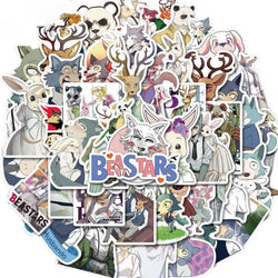 BEASTARS Stickers Pack for Laptop, Phone, Water Bottle, Scooter, Suitcase, Refrigerator (Online Order Only)