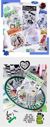 50pcs/lot Korean ins Scrapbook Stickers Life Projector Series Art Craft Sticker Decorative Diary Planner Cute Stationery Sticker (ONLINE ORDER ONLY)